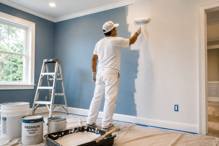 Paint work